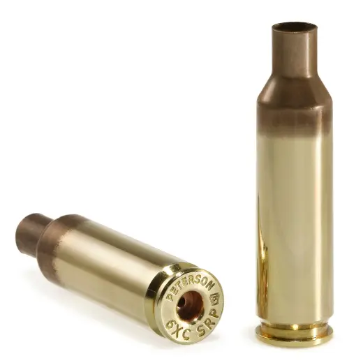 Nábojnice Peterson Match-Grade ráže 6 XC SRP (Small Rifle Primer) se žíhaným krčkem (50 ks). Vyrobené v USA s důrazem na přesnost, minimální výrobní odchylky a dlouhou životnost.